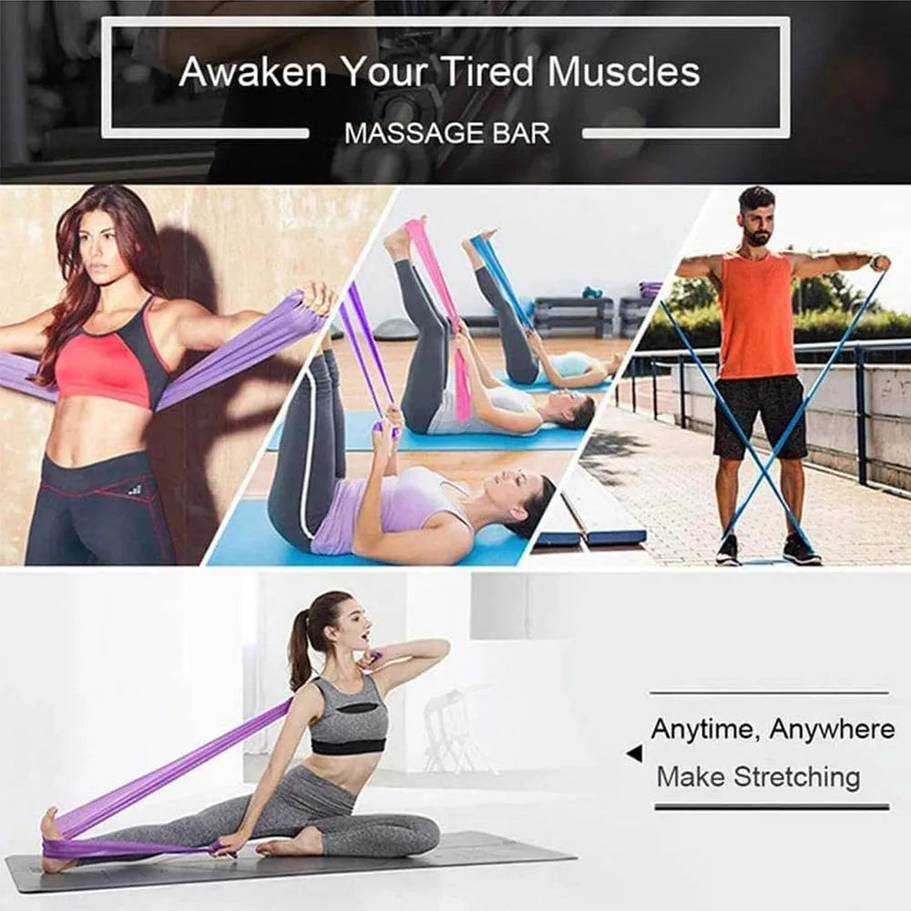 Resistance bands set (5Levels)